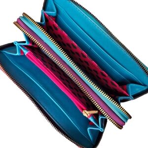 Nikky Friends Look Alike Zip Around Wallet